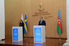 Press conference of Azerbaijani Foreign Minister, OSCE Chairperson-in-Office (PHOTO/VIDEO)