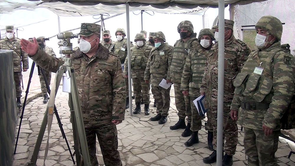 Продолжаются оперативно-тактические учения азербайджанской армии (ФОТО/ВИДЕО)