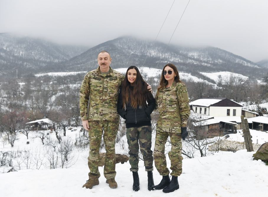 Azerbaijani President, First Lady visit Fuzuli and Khojavand districts (PHOTO)