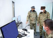 В рамках учений министр обороны Азербайджана посетил Объединенный командный пункт ВВС (ФОТО/ВИДЕО)