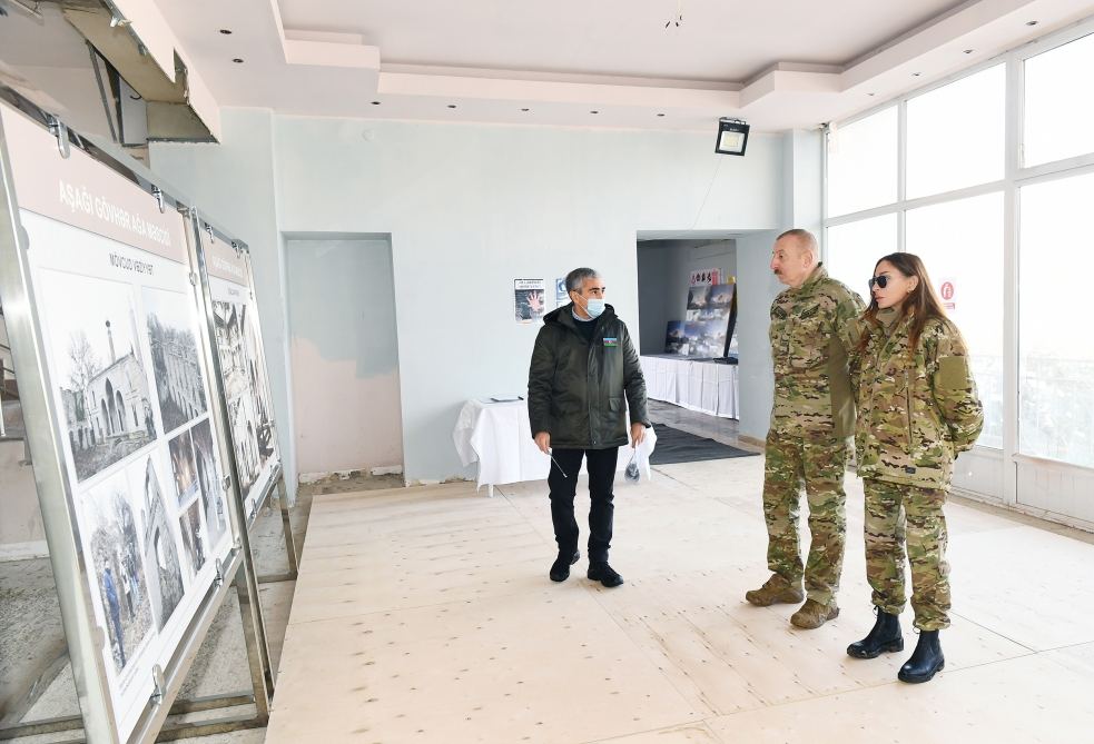 Президент Ильхам Алиев и Первая леди Мехрибан Алиева побывали в городе Шуша (ФОТО/ВИДЕО)