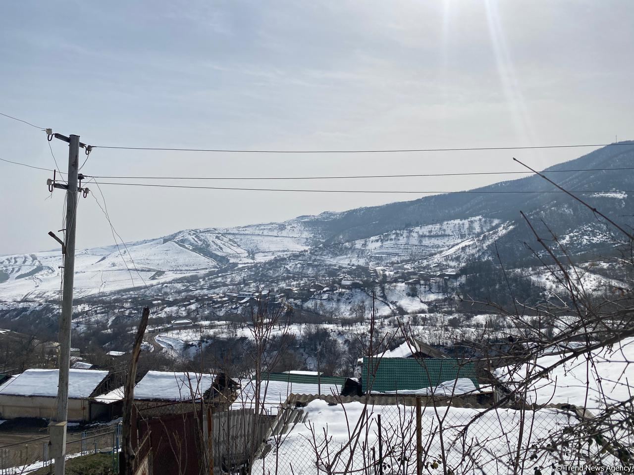 Trend TV reports from Edilli village of Khojavand district (PHOTO / VIDEO)