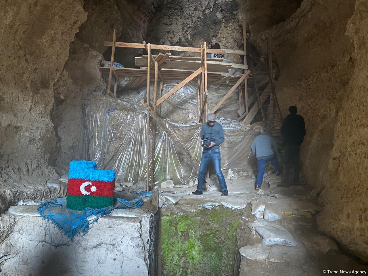 Media nümayəndələri Azıx mağarasında olublar (FOTO)