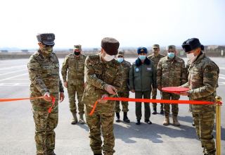 Министр обороны Азербайджана принял участие в церемонии открытия новых воинских частей (ФОТО/ВИДЕО)