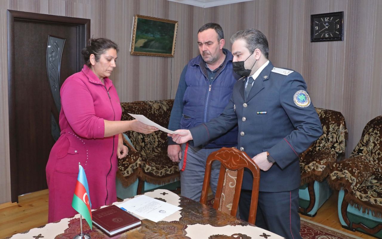 Азербайджанское гражданство получили 20 членов семей шехидов и раненых участников войны (ФОТО) - Gallery Image