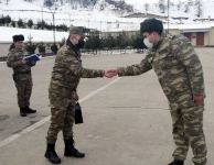 Сотрудники минобороны и Военной прокуратуры Азербайджана посетили воинские части на освобожденных территориях (ФОТО)