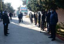 В исправительном учреждении №16 Пенитенциарной службы Азербайджана освобождены 12 человек (ФОТО)