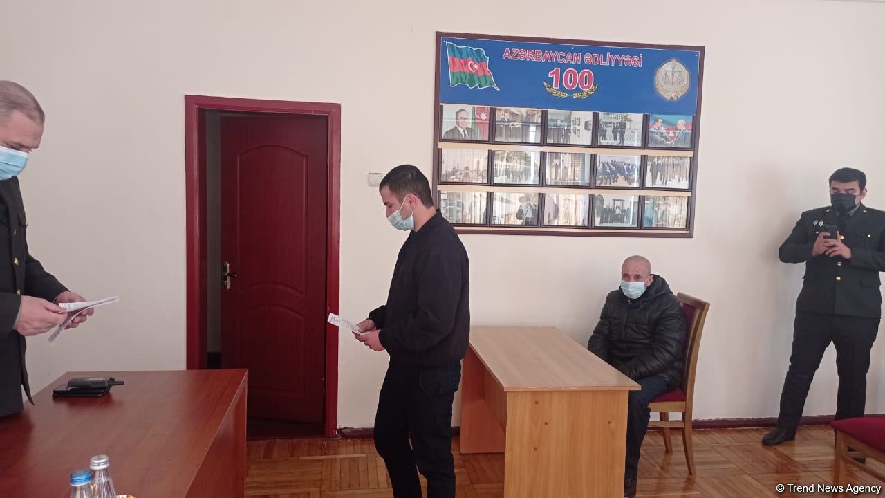 В исправительном учреждении №7 Пенитенциарной службы Азербайджана освобождены восемь  человек (ФОТО)