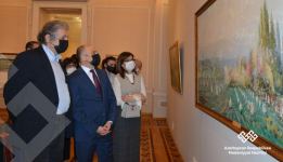 Деятели культуры и представители дипломатических миссий посетили выставку "Novruz ahəngi" (ФОТО)