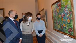 Деятели культуры и представители дипломатических миссий посетили выставку "Novruz ahəngi" (ФОТО)