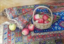 Яркие краски и весеннее тепло – выставка в Баку (ВИДЕО/ФОТО)