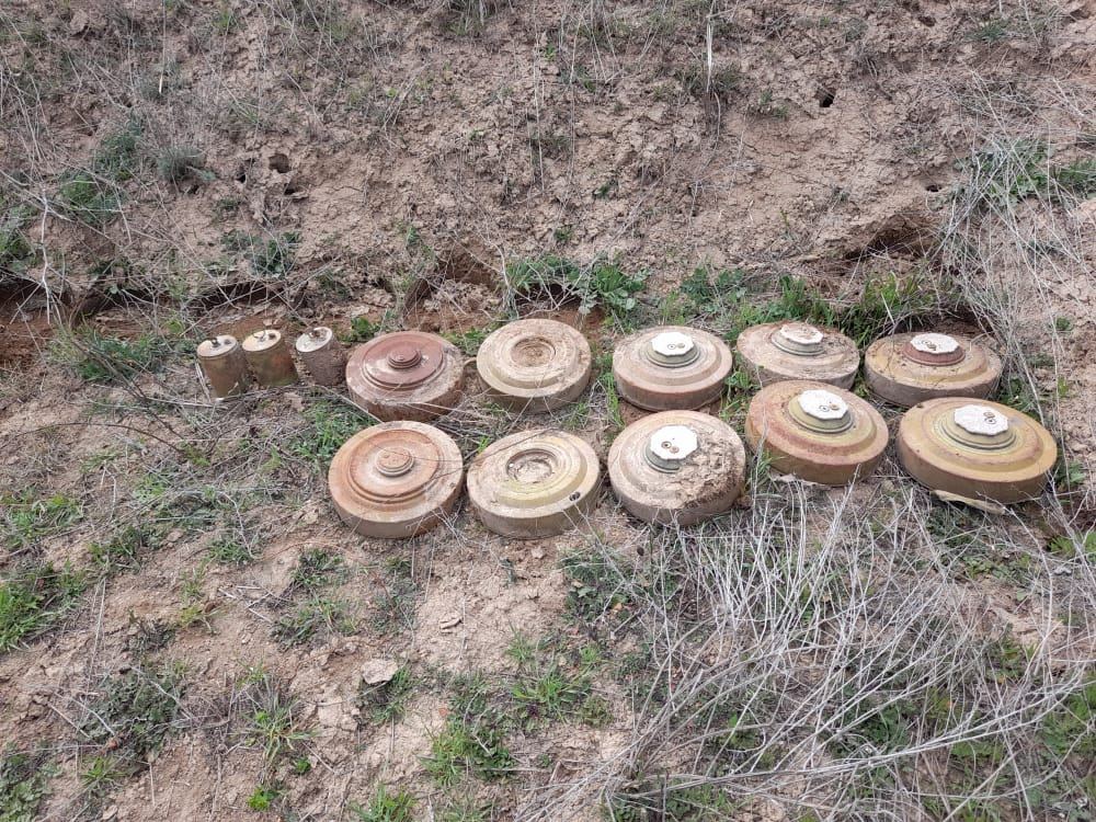 Laçın polisi bir kənddən 78 mina aşkarladı (FOTO)
