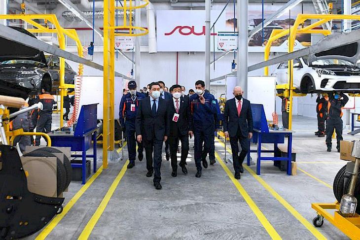 Kazakh PM launches production of KIA cars in Kostanay