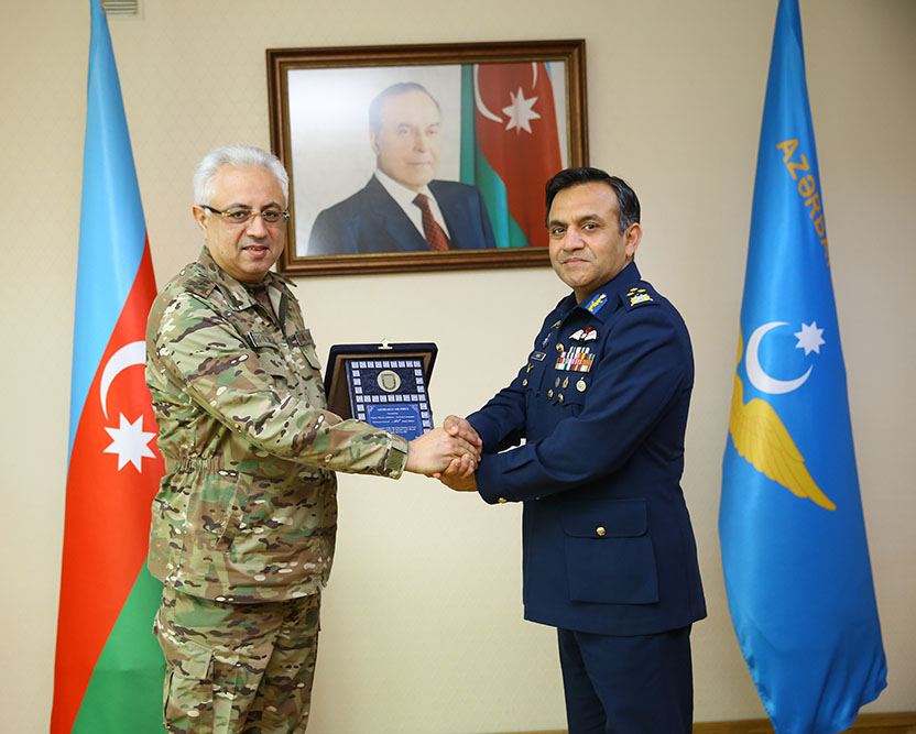 Делегация ВВС Пакистана находится с визитом в Азербайджане (ФОТО/ВИДЕО)