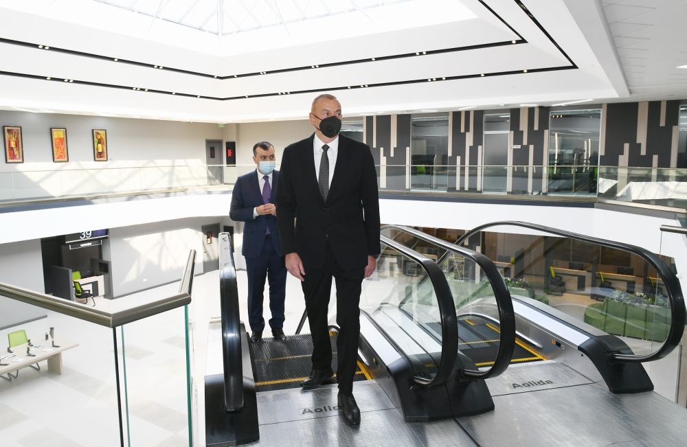Prezident İlham Əliyev Bakıda 4 saylı DOST mərkəzinin açılışında iştirak edib (FOTO/VİDEO) (YENİLƏNİB) - Gallery Image