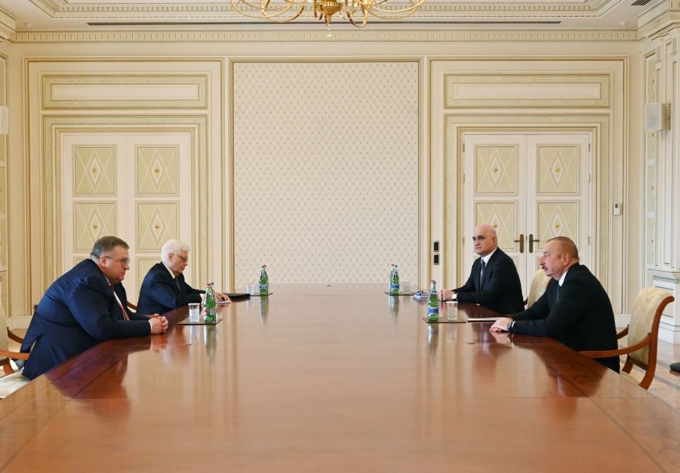 Президент Ильхам Алиев принял заместителя председателя Правительства России (ФОТО/ВИДЕО)