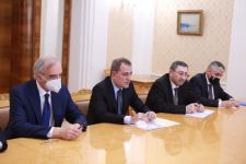 Azerbaijani, Russian FMs discuss current regional situation (PHOTO)