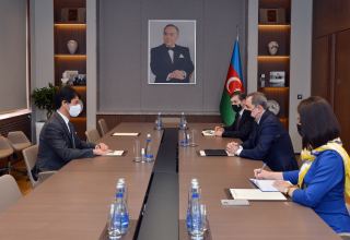 Azerbaijani FM receives Italian ambassador (PHOTO)