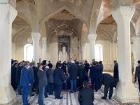Heads of Azerbaijani religious confessions visit Aghdam Juma Mosque (PHOTO)