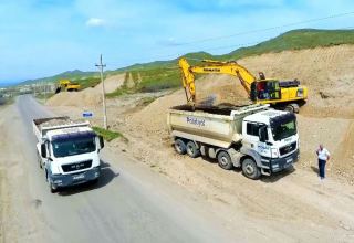 Azerbaijan launches construction of Khudaferin-Gubadli-Lachin highway (PHOTO)