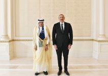 Azerbaijani president receives OIC Sec-Gen (PHOTO) (UPDATE)
