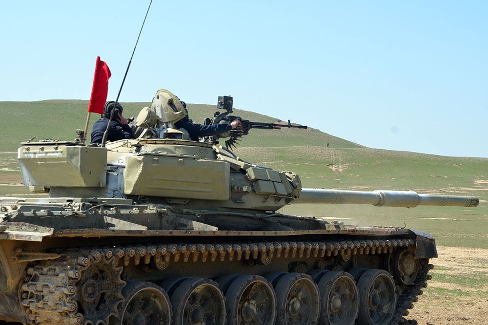 В танковых подразделениях ВС Азербайджана проводятся занятия по боевой подготовке (ФОТО/ВИДЕО)