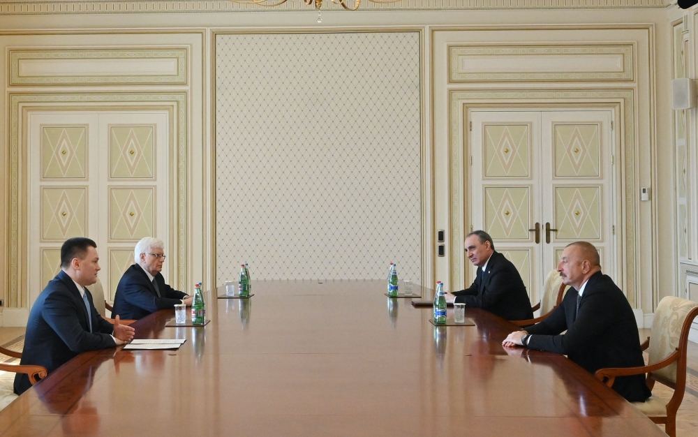 Президент Ильхам Алиев принял генпрокурора России
