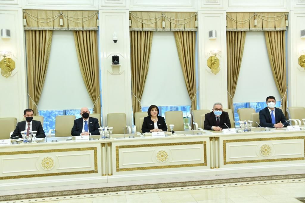 Milli Məclisin Sədri BMT Baş Assambleyasının 75-ci sessiyasının prezidenti ilə görüşüb (FOTO)