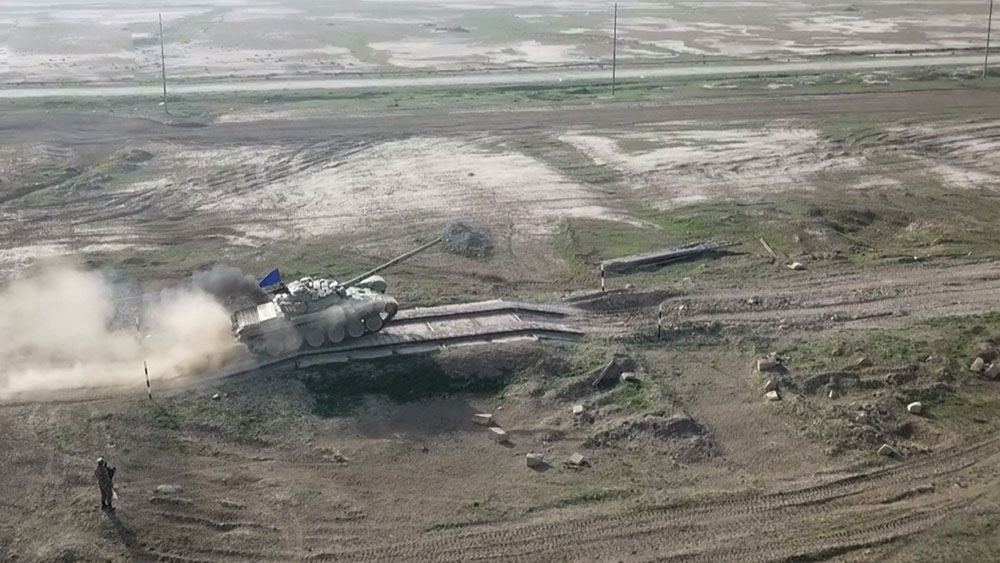 Танковые подразделения азербайджанской армии выполнили боевые стрельбы (ФОТО/ВИДЕО)