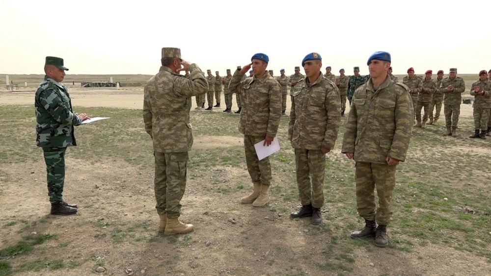 Среди военнослужащих Нахчыванского гарнизона проведено первенство по бегу на 3 тыс. метров (ФОТО/ВИДЕО)