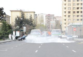 В Баку организованы масштабная дезинфекция и работы по благоустройству (ФОТО)