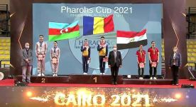 Азербайджанские гимнасты заняли второе место на соревнованиях в Египте (ФОТО)
