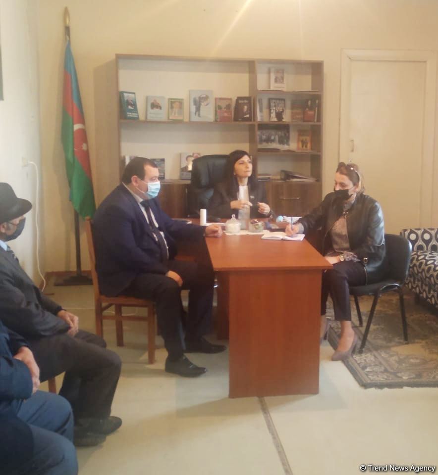 Депутат Севиль Микаилова вновь встретилась со своими избирателями в Хачмазе (ФОТО)