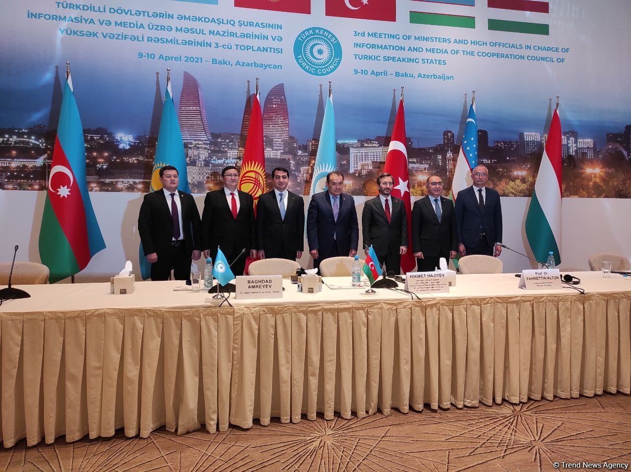 В Баку прошло третье заседание ответственных лиц по информации и медиа Тюркского совета –  (ФОТО/ВИДЕО)