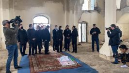 Делегация Тюркского совета посетила Агдамскую джума-мечеть (ФОТО/ВИДЕО)