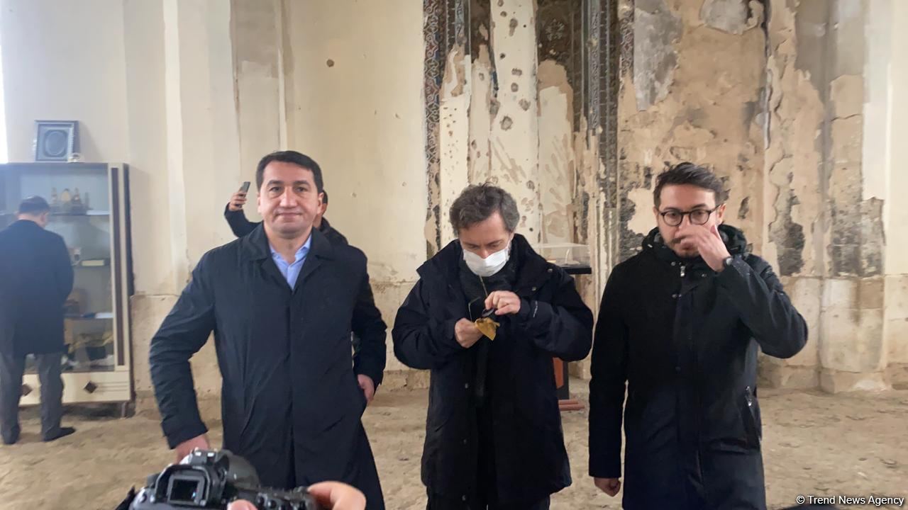 Delegation of Turkic Council visits Azerbaijan’s Aghdam Juma Mosque (PHOTO/VIDEO)