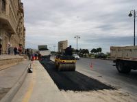 В Baku White City продолжается установление ливневых стоков (ФОТО)