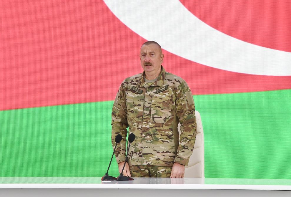 Президент Ильхам Алиев: Каждый человек, посетивший Парк военных трофеев, увидит силу нашей армии
