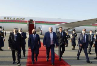 President of Belarus pays working visit to Azerbaijan  (PHOTO)