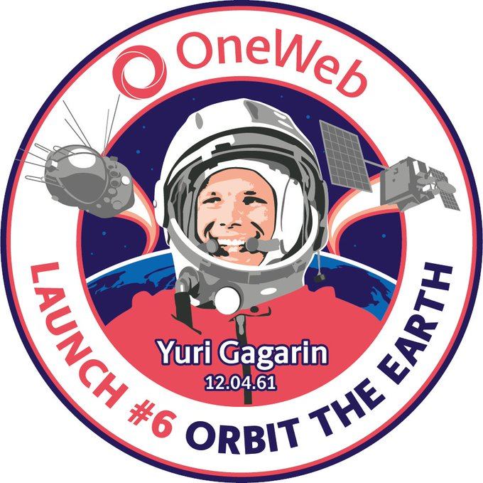 OneWeb почтит подвиг Гагарина при запуске следующей партии спутников