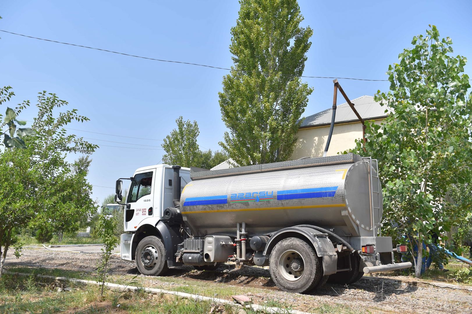 На юге Азербайджана реализуется проект в сфере водоснабжения (ФОТО)