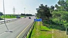 Завершена часть ремонтных работ на автодороге Баку-Губа (ФОТО)