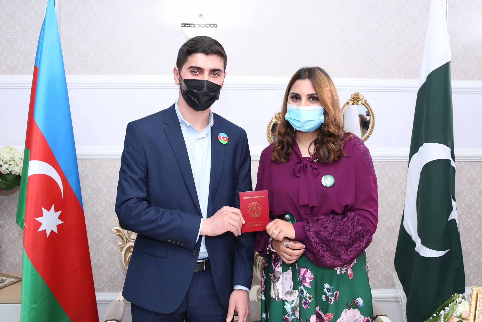 Выпускник Бакинской высшей школы нефти женился на пакистанской студентке из этого же вуза (ФОТО)