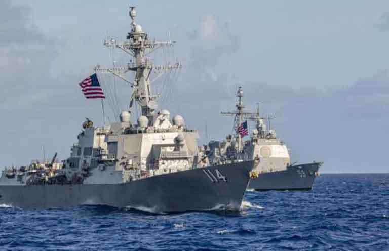 ЕС и США провели совместные военно-морские учения
