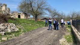 Члены Албано-удинской христианской религиозной общины Азербайджана в древнем албанском храме в селе Туг - Trend TV (ФОТО)