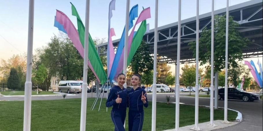 Азербайджанские гимнастки приняли участие в Кубке мира в Ташкенте
