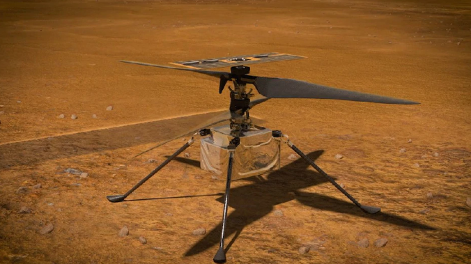 Первый полет вертолета НАСА на Марсе запланирован на 19 апреля