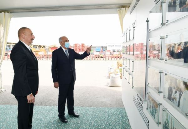 President Ilham Aliyev attends inauguration of Azersun Shamakhi Agropark in Hajigabul (PHOTO)