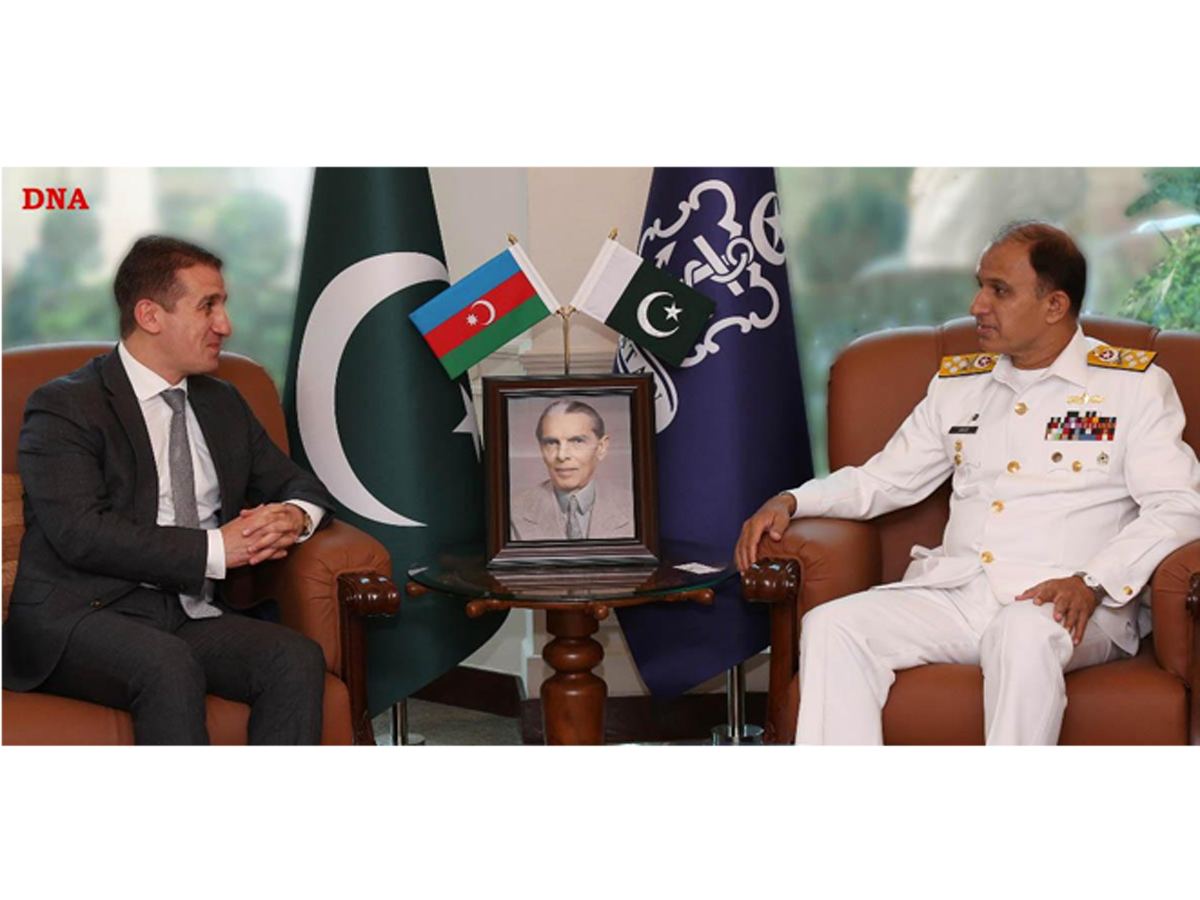 Пакистан всегда поддерживает справедливую позицию Азербайджана - командующий ВМС