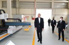 President Ilham Aliyev attends inauguration of Hajigabul Industrial Estate (PHOTO)